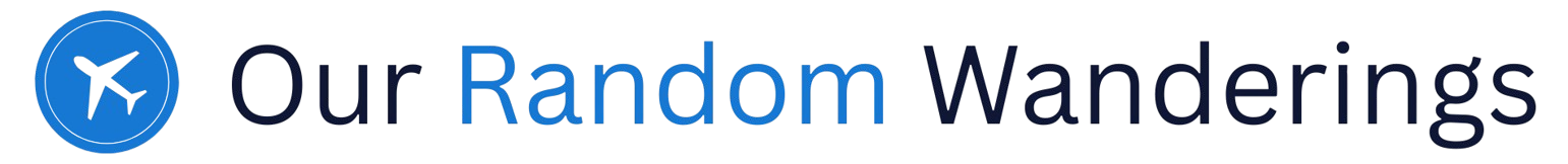 Our Random Wanderings Logo